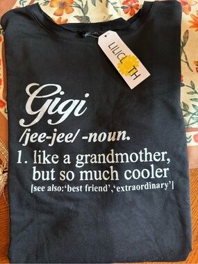 Lilicloth Black "Gigi" Definition Long Sleeve Tee